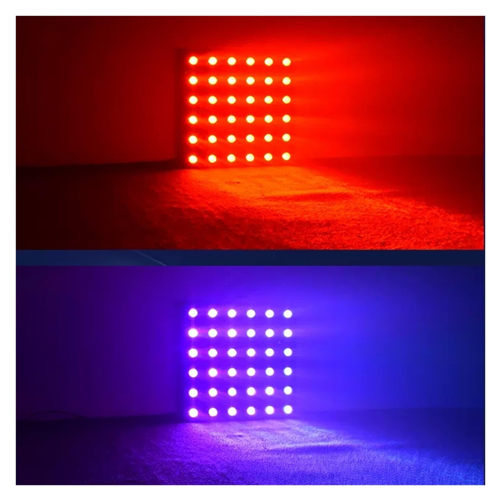 Światła sceniczne, RGBW 3w1 piksele LED Matrix Lights 5 * 5LED ekran Light DMX512 Blinder do powodzi DJ Disco Party Stage