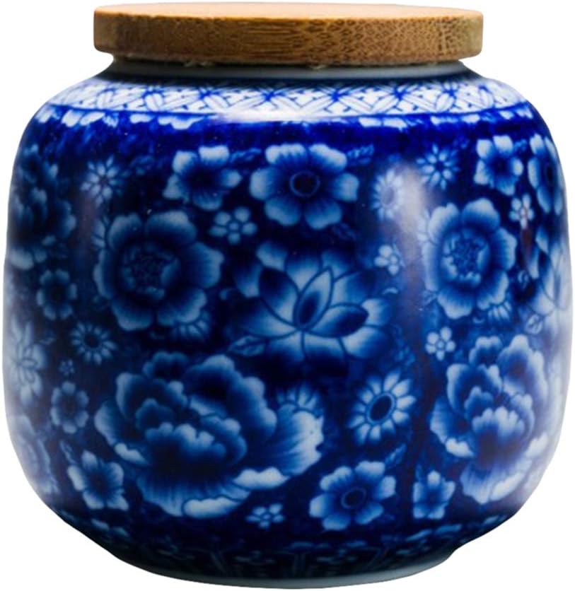 Hemoton Ceramic Tea Ceramic Tea Container Tea Leaves Jar Loose Tea Jar Food Storage