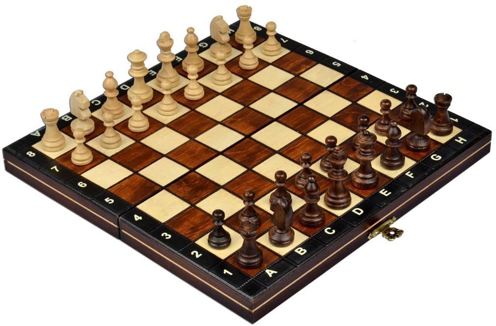 Amazon | Chess and games shop Muba 木製トーナメントチェスセット