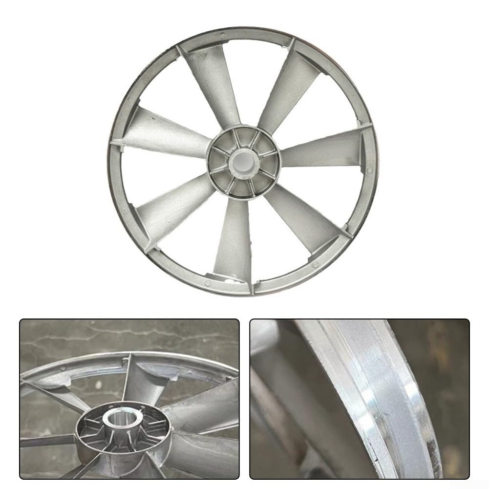 Tête de machine à courroie de compresseur d'air, volant d'inertie à rainure unique, poulie de roue triangulaire, applicable à une courroie triangulaire de type A, 300 mm de diamètre