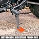 Motoforti 4 Stück Motorrad Seitenständer Platte Motorradständer Stützplatte Ständer Pad Universal Verlängerungspad Orange