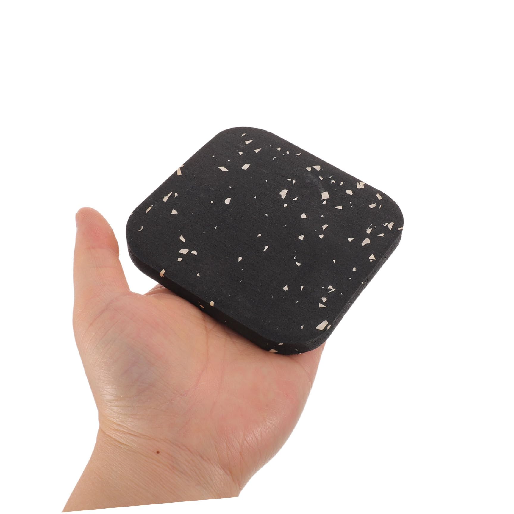 Tappetino Antivibrazione per Tapis 8 Pezzi in Gomma ad Alta Densità | 3, 94x3, 94x0, 4 Pollici, Doppia Faccia Antiscivolo, Protezione Pavimento e Moquette