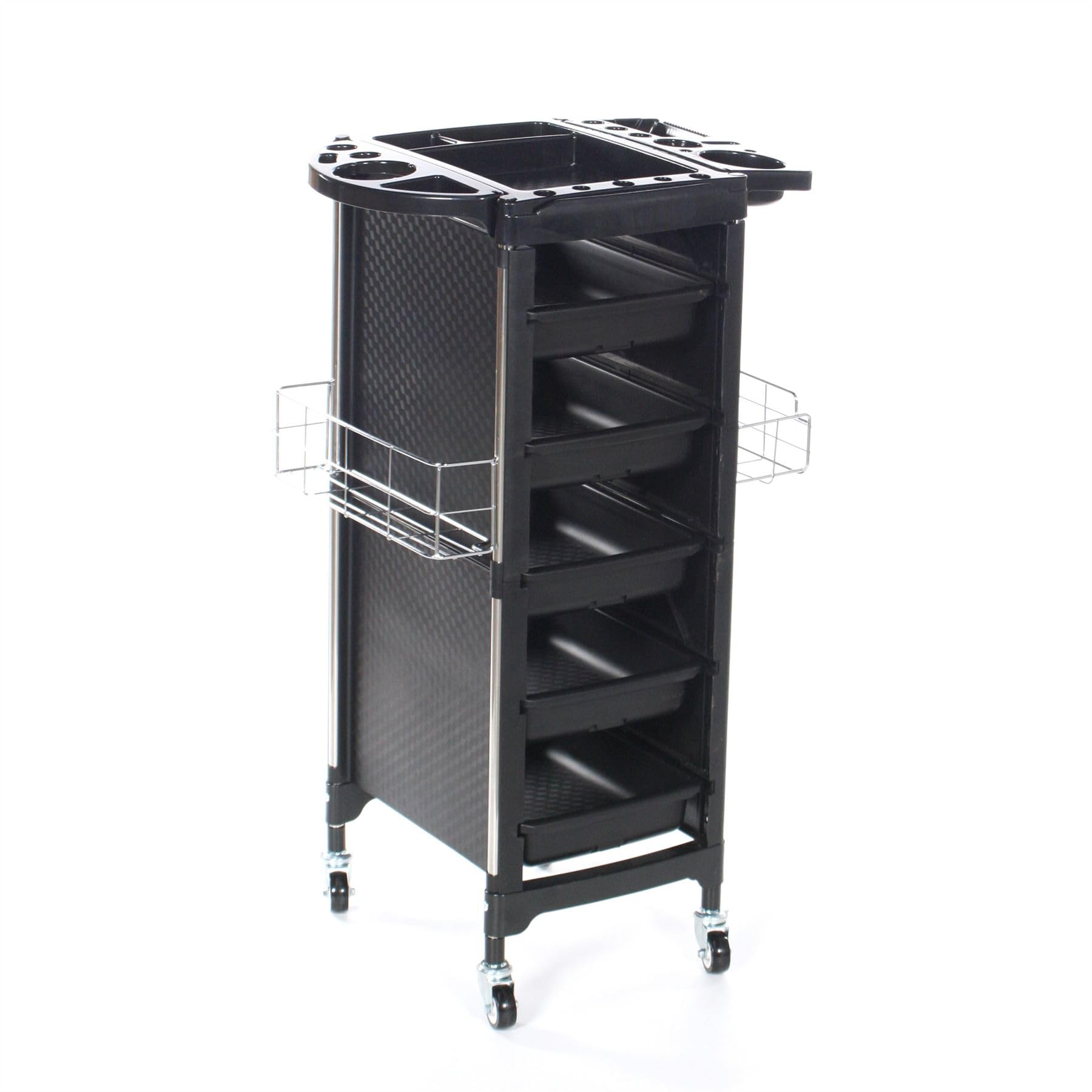 Salon Store Black Samba Hairdressing Trolley Hair Salon Colouring Colour Maintenance Cart