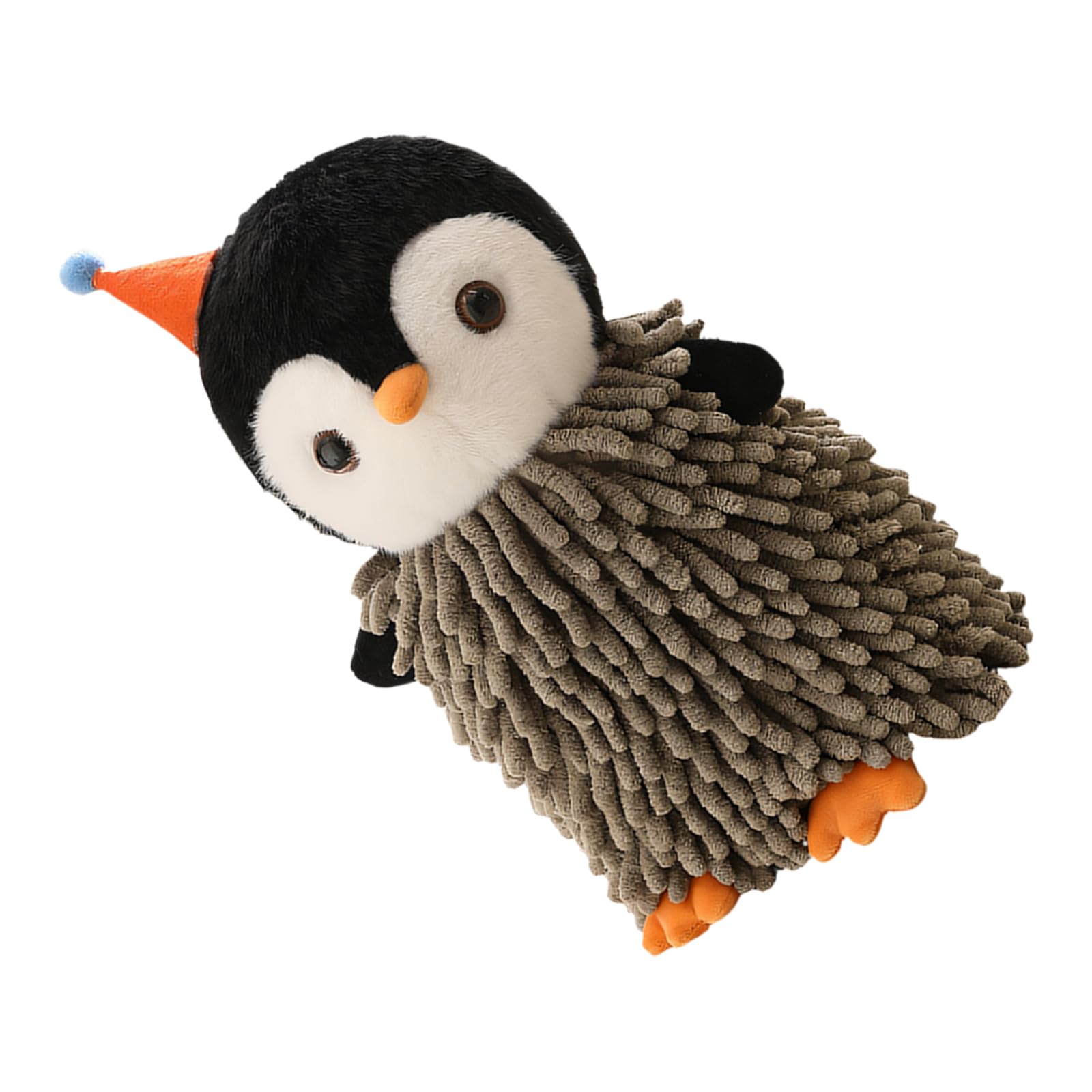 Oxxggkao Super Absorbent Penguins Shape Fuzzy Hand Towel for Fast Drying with Hanging Loop Ideal for Home Kitchens and Bathroom Bathroom Hand Towel