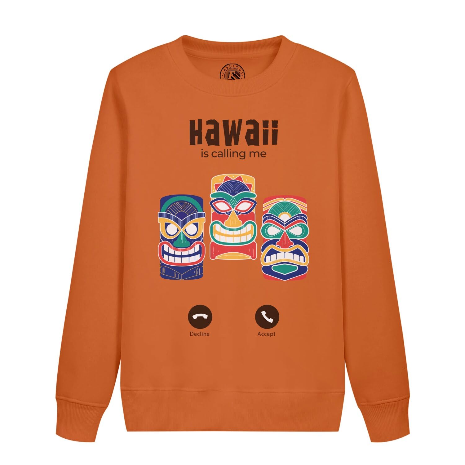 Sweatshirt enfant Hawaii is Calling Me pull imprimé mode junior - 4
