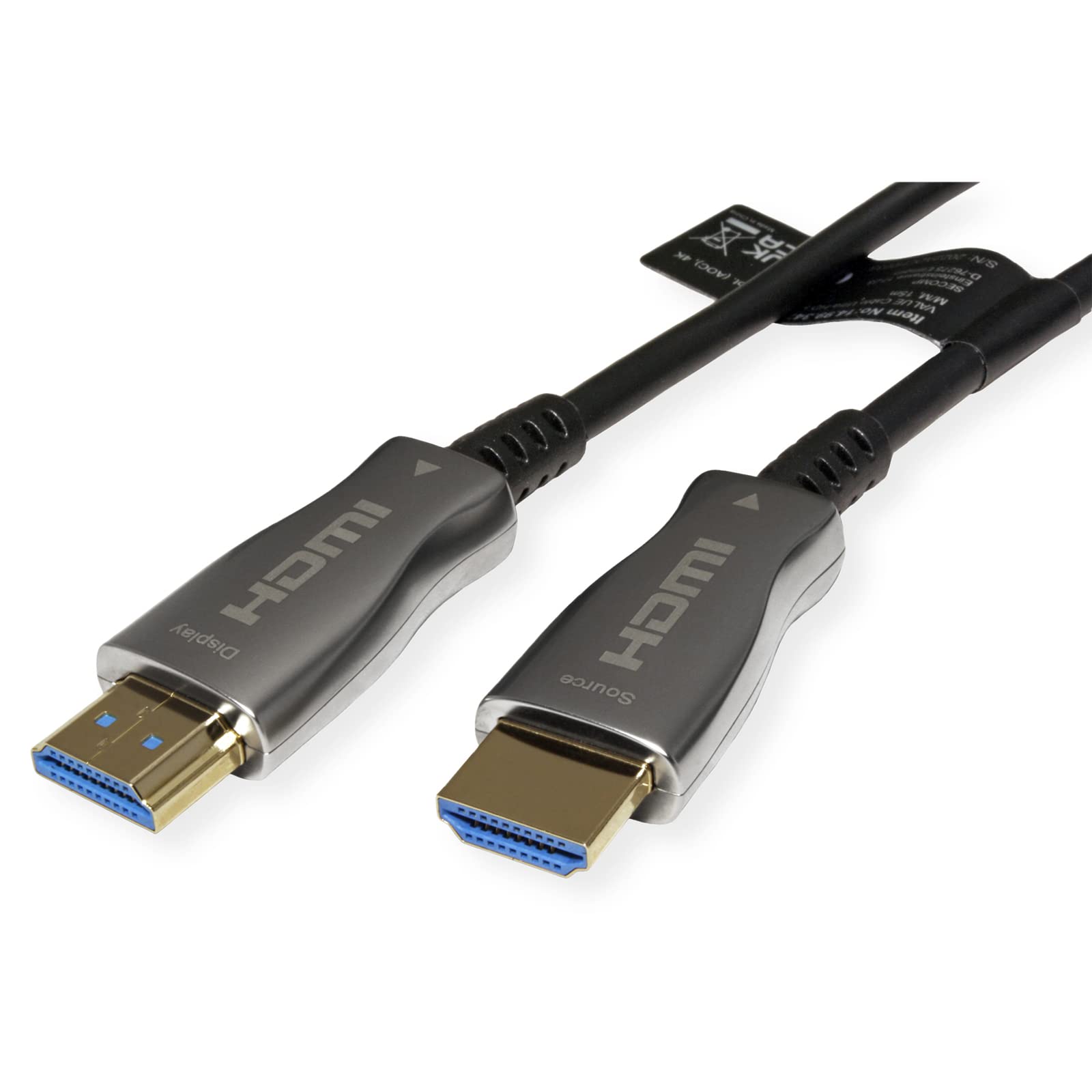 VALUE Ultra HDMI Aktiv Optisches 4K Kabel, 15 m
