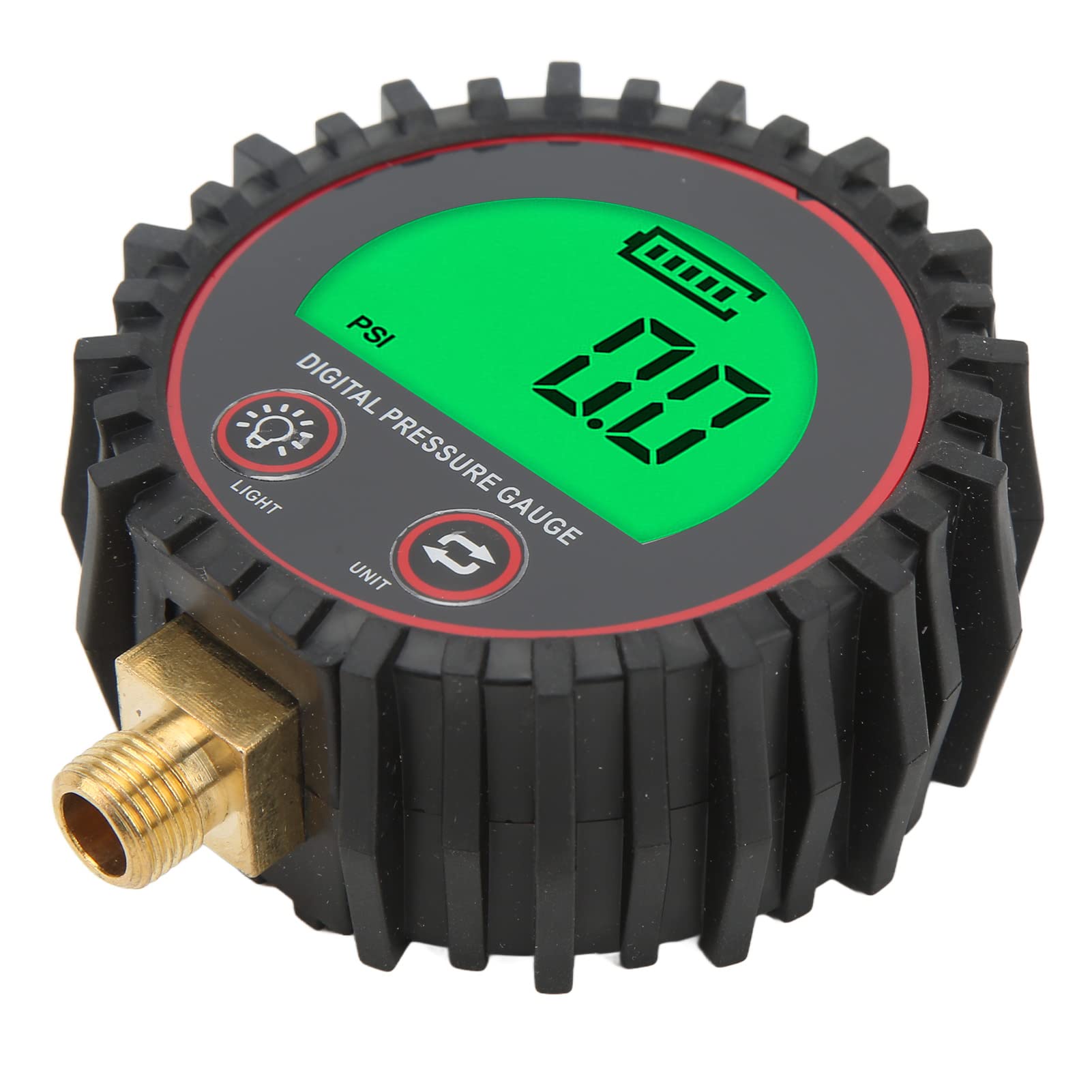 Manometro Digitale per Pneumatici, 3-255PSI Manometro Pressione Pneumatici, Filettatura M11x1 Pressione Aria per Auto Camion Motociclette Sentieri SUV