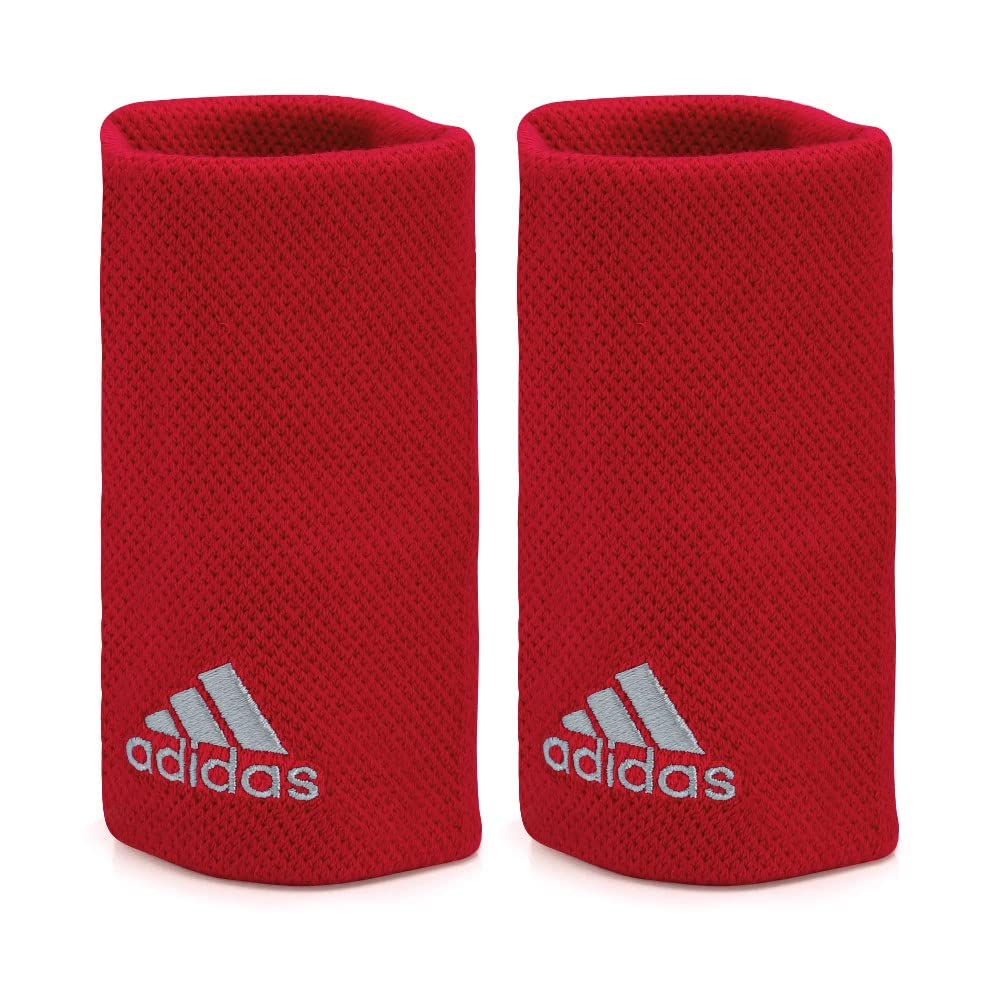 POLSIERA Grande Adidas Tennis Rosso Grigio
