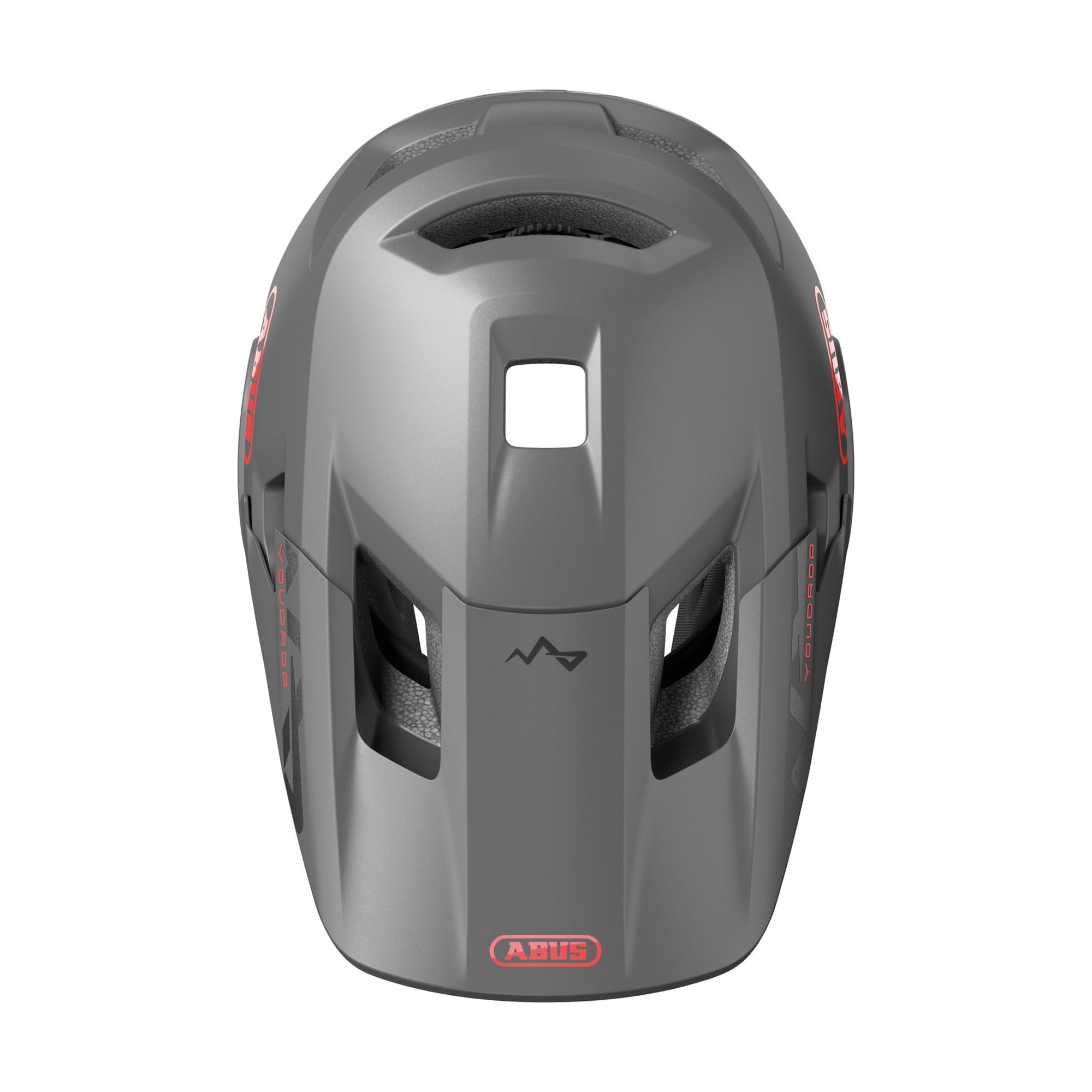 Abus MTB YouDrop FF - Casco Integral para niños y Adolescentes - para iniciarse en el Ciclismo de montaña - con mentonera extraíble