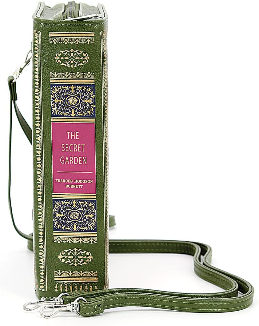 Sleepyville Critters Book Clutch Bag, Unique Accessories for Women, Gifts for Book Lovers