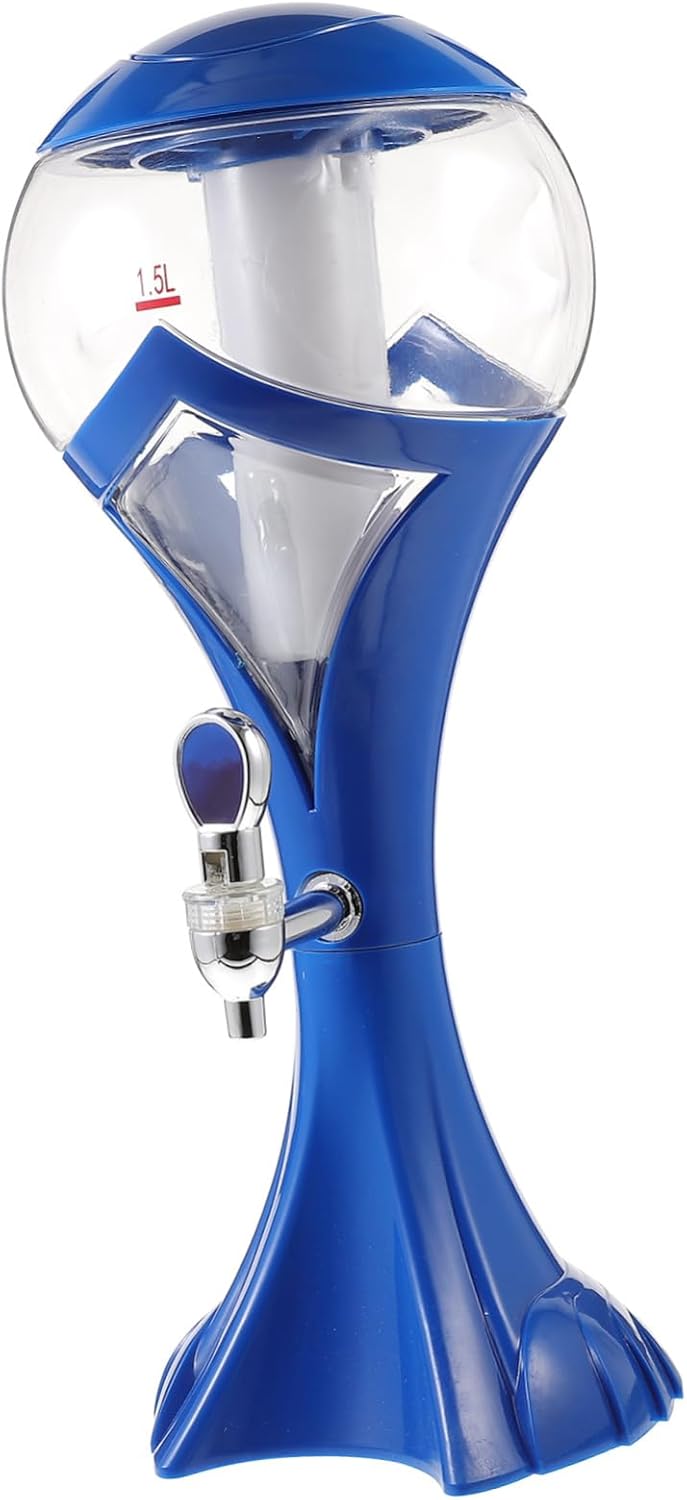 1pc Beer Tower Drink Dispenser Party Beverage Container for Weddings and Events Portable Design for Effortless Serving
