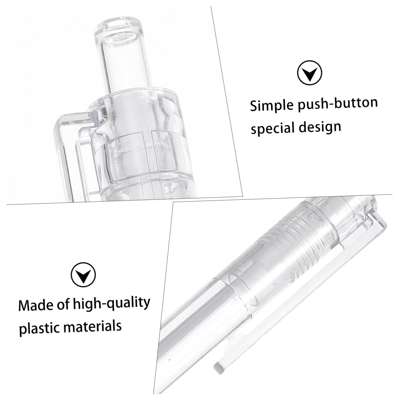Housoutil 3 Series Bolígrafos De Gel Retráctiles Con Cuerpo Transparente De Unidades Oficina Y Escuela Escritura 12 Piezas X 3