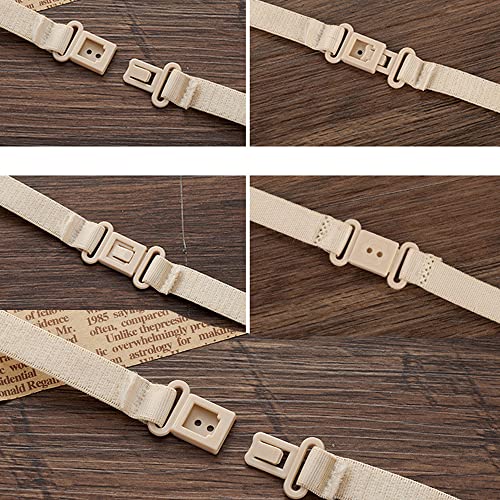 Yekeyi 12Pcs Bra Extender Rows Elastic Bra Band Hook Strap Extensions Spacing Bra Extender Strap Bra Straps For Women #TOP5