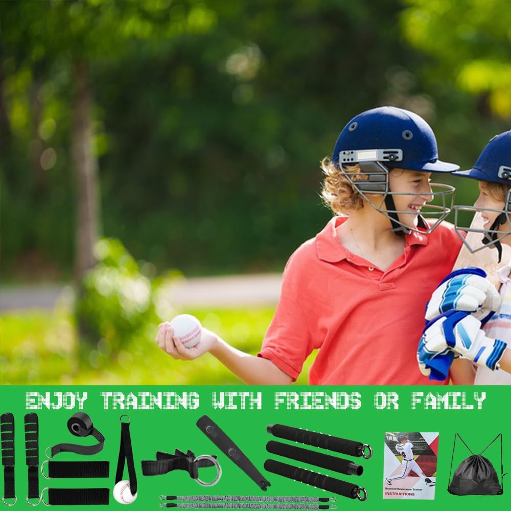 Baseball Resistance Bands for Pitchers – Pro-Grade Arm Strength & Pitching Bands