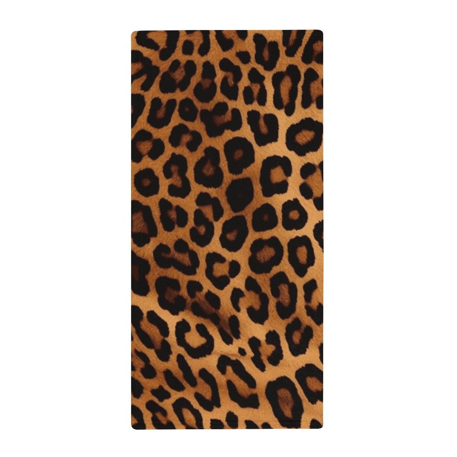 JTREHY Cool Cheetah Leopard Towel Soft Lightweight Microfiber Towel Highly Absorbent Quick Drying Towels Male and Female Premium Quality Perfect for Daily Use