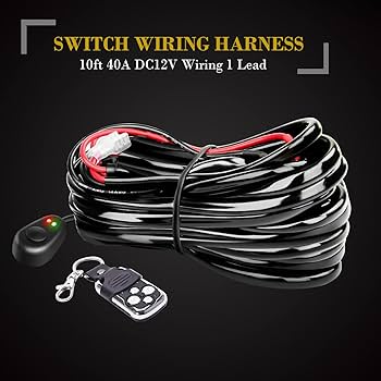 SKYWORLD 20 Inch 420W Led Light Bar With 12V Toggle Switch Wiring Kit