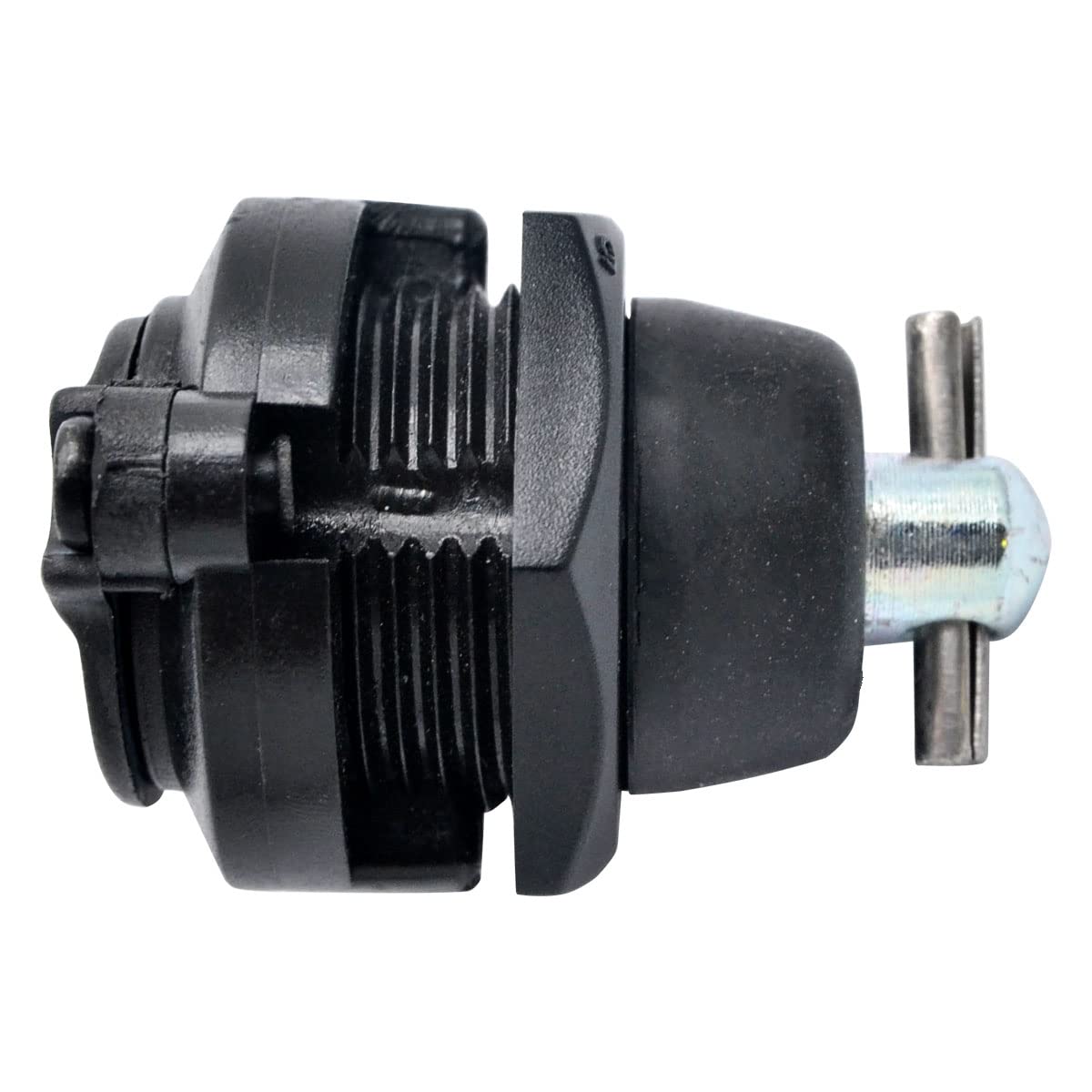 Serrure de commutateur d'allumage électrique pour moto avec 2 clés, clé de verrouillage de siège de bouchon de gaz de carburant Compatible avec Yamaha YBR 125 2007-2014 ZH