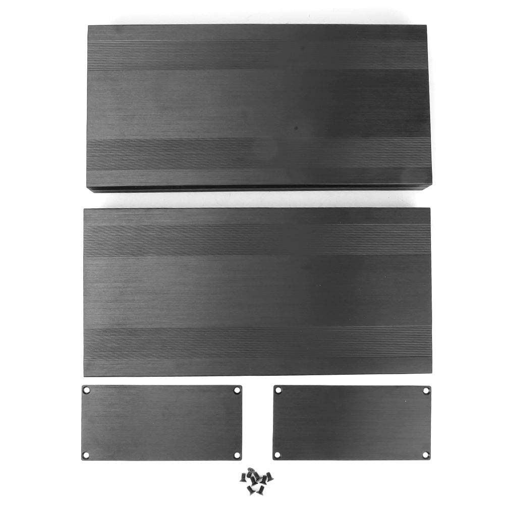 Obudowa Aluminiowa Aluminiowa Obudowa Typu Split Aluminiowa Obudowa Chłodząca Obudowa Skrzynka Elektroniczna do Wzmacniacza GPS | Obwód Akcesoriów do Projektu Instrumentu