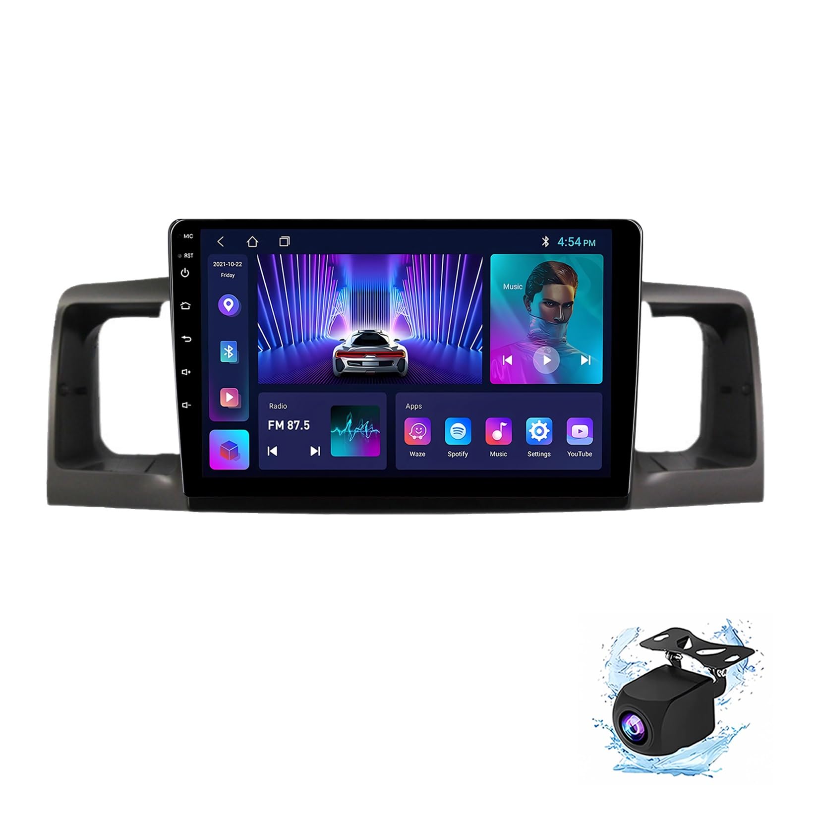 2-DIN autoradio kopen? | - Voor 23.59u, morgen in huis
