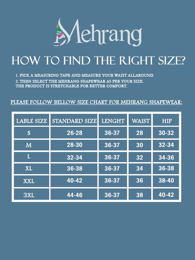 Image of Mehrang Stretchable Saree Shapewear Petticoat for Women, Cotton Blended,Petticoat,Skirts for Women,Shape Wear Dress for Saree