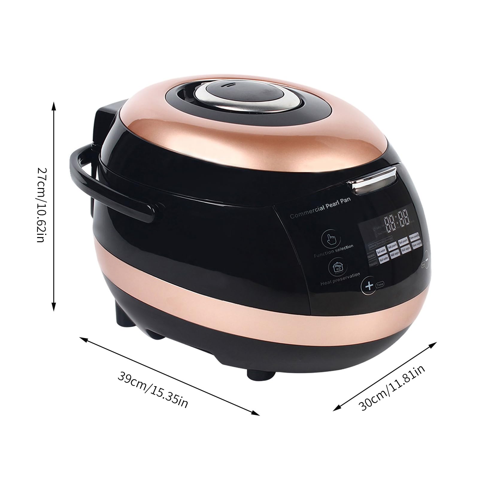 Automatic Pearl Maker Machine, Commercial Boba Cooker, Commercial Boba Pearl Maker, With Micro-Pressure Technology, Boba Pot For Tapioca Pearls, Restaurants Milk Tea Stores, Western Restaurant