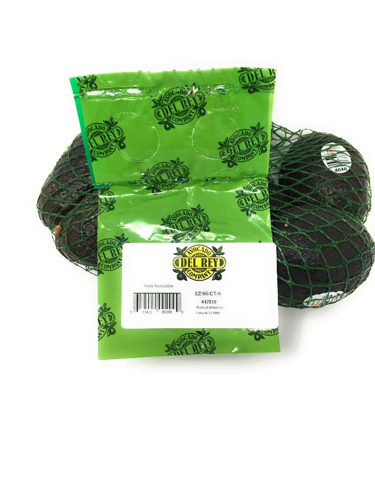 Avocado Hass Bag Conventional, 6 Count