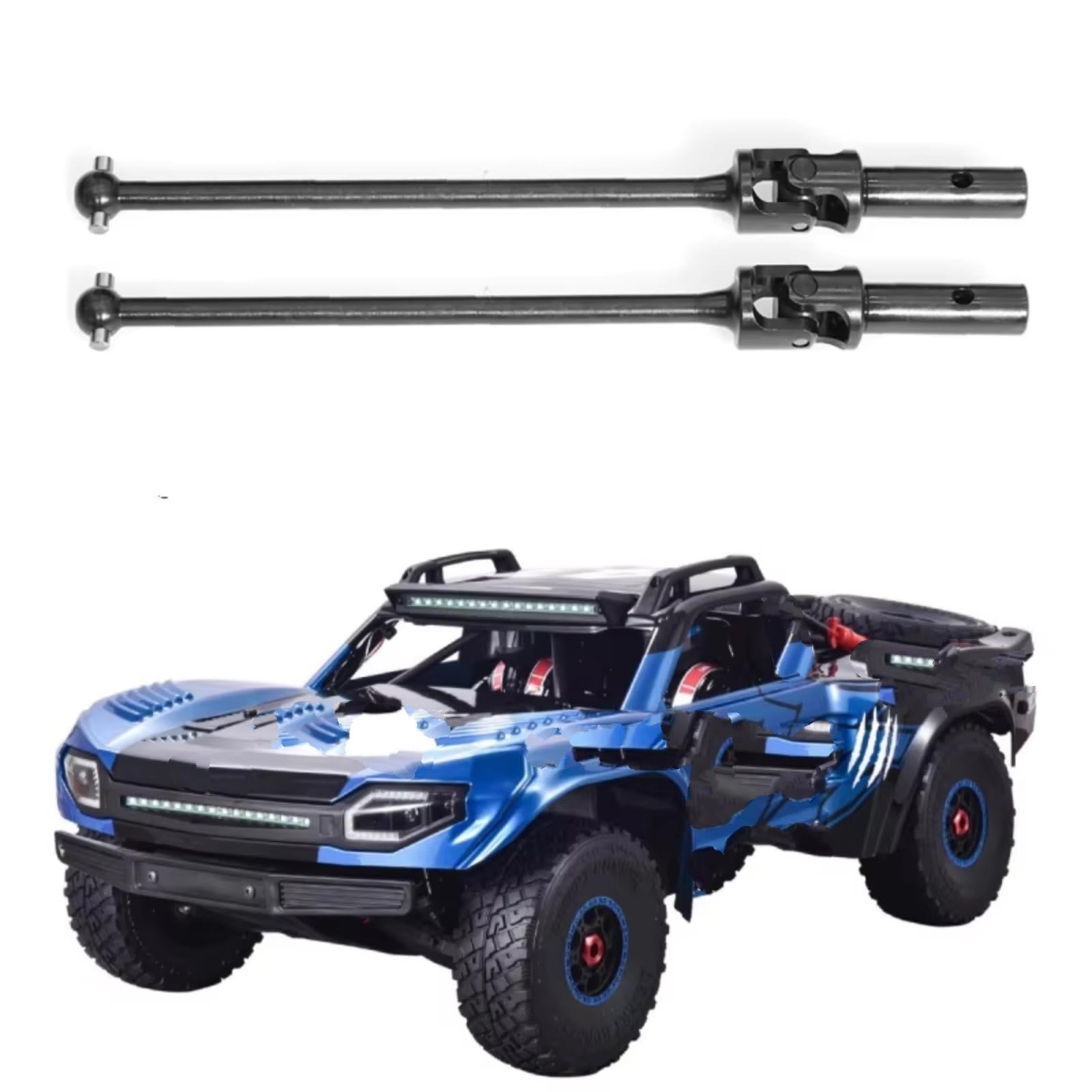 Pezzi Modelli RC Compatibile Con Desert Storm 1/7 RC Short Course Truck Auto Radiocomandate Parti Aggiornamento CVD Albero Trasmissione Per Giunto Universale 239022