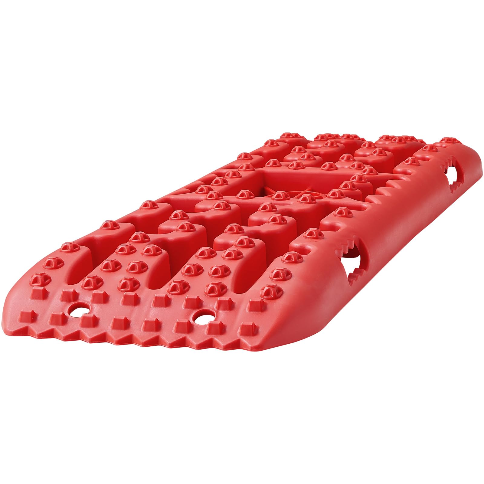 VEVOR 10 Tonnen Traktionsplatten mit PP-Material, Recovery Boards für Geländefahrzeuge/Autos/Pickups/SUVs/RVs, Paar Reifen-Traktionsmatten auf Schnee, Sand, Schlamm und losem Gelände,