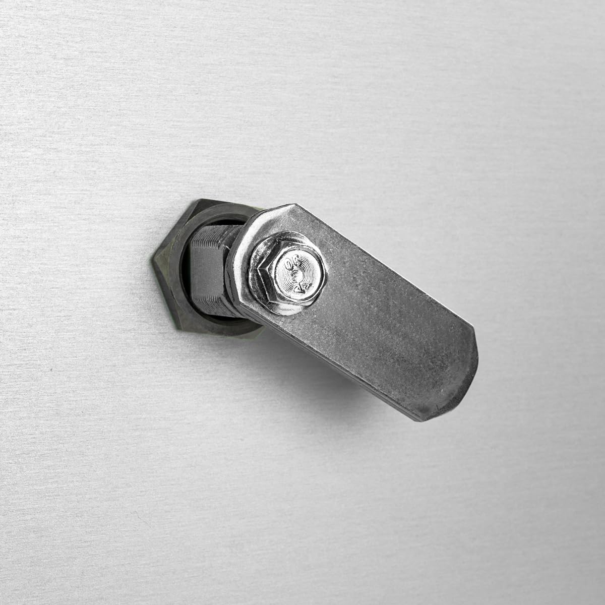 SAG Safe-O-Tronic LS 101 Möbelschließsystem für Schrank-Türen Spinde Schließfächer | schlüssellos PIN-Code Tastatur | digitales Möbel-Schloss | Schulte Schlagbaum | Einbau senkrecht Drehknopf unten
