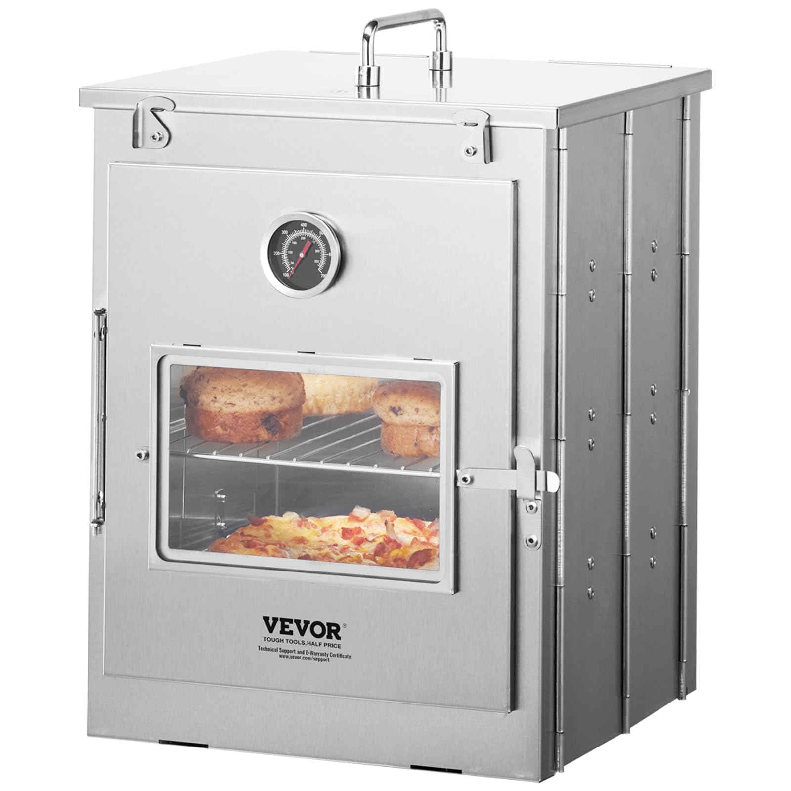 VEVOR Horno de camping al aire libre, estufa de camping portátil para camping, patio, picnic, cocina al aire libre