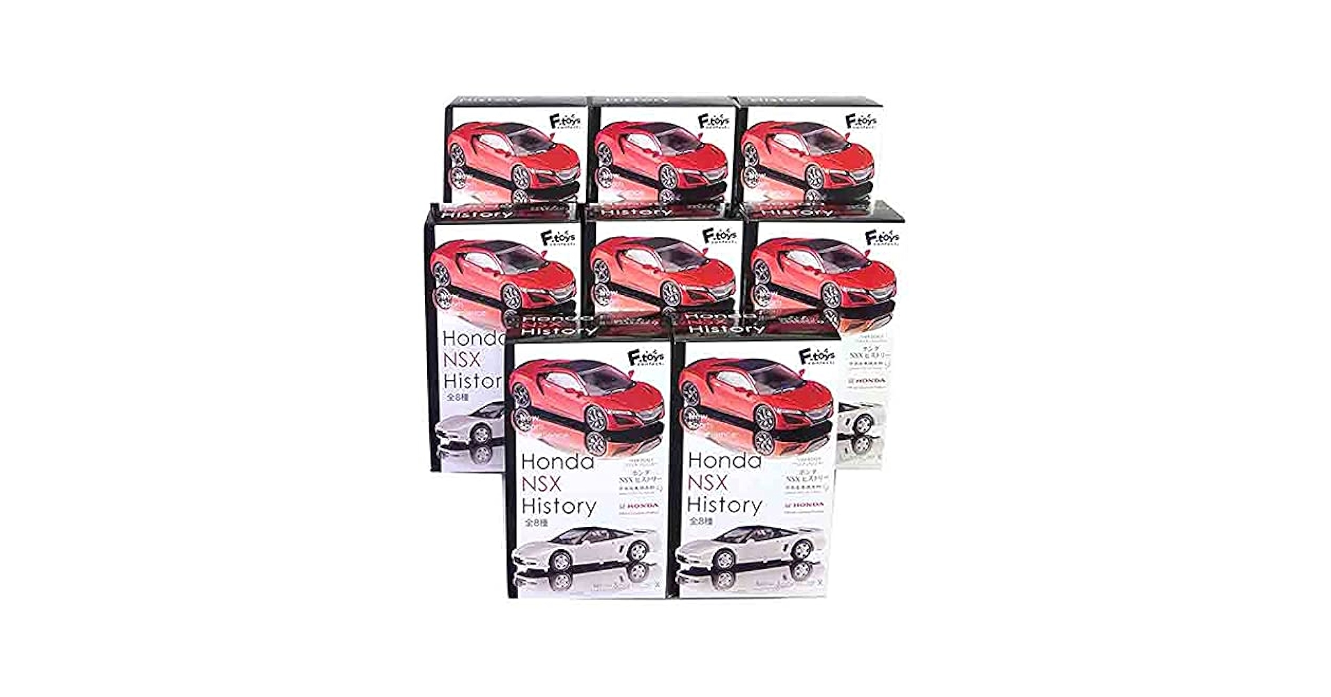 エフトイズ　9点セット Amazon | 【8SET】 エフトイズ 1/64 日本名車倶楽部 Vol.9 NSX