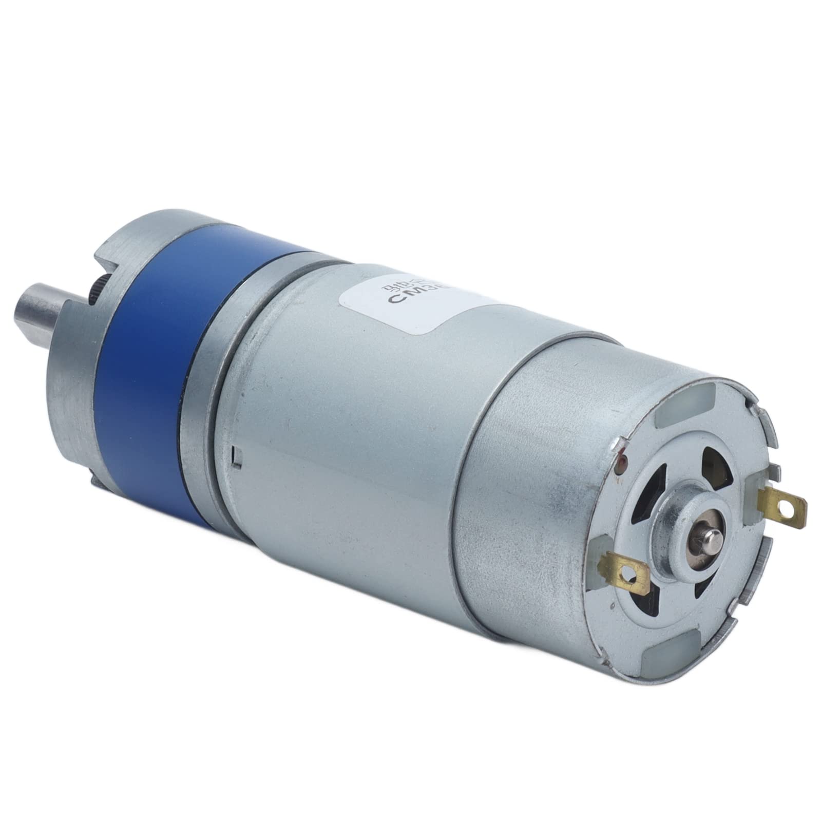 Motoriduttore Epicicloidale, Motoriduttore CC, Riduzione Prestazioni Stabili Motoriduttore CC a Bassa rumorosità a Torsione Elevata 24V per Robot Ufficio (120 giri/min)
