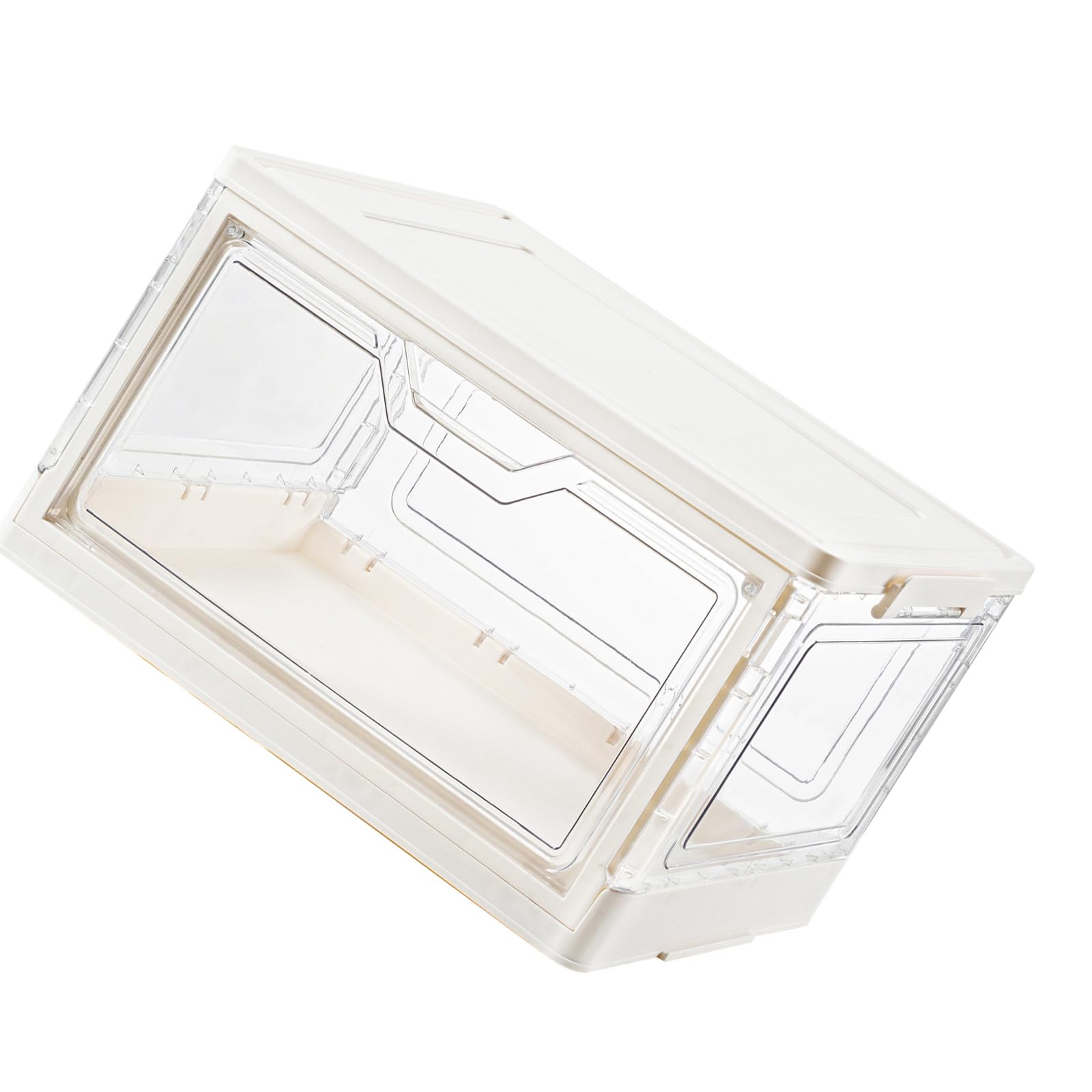 Tsophreniq Collapsing Cabinet Modern Storage Box with Attractive Pliable Plan for Bedroom Sitting Room ABS Planner Modern Simple Cabinet