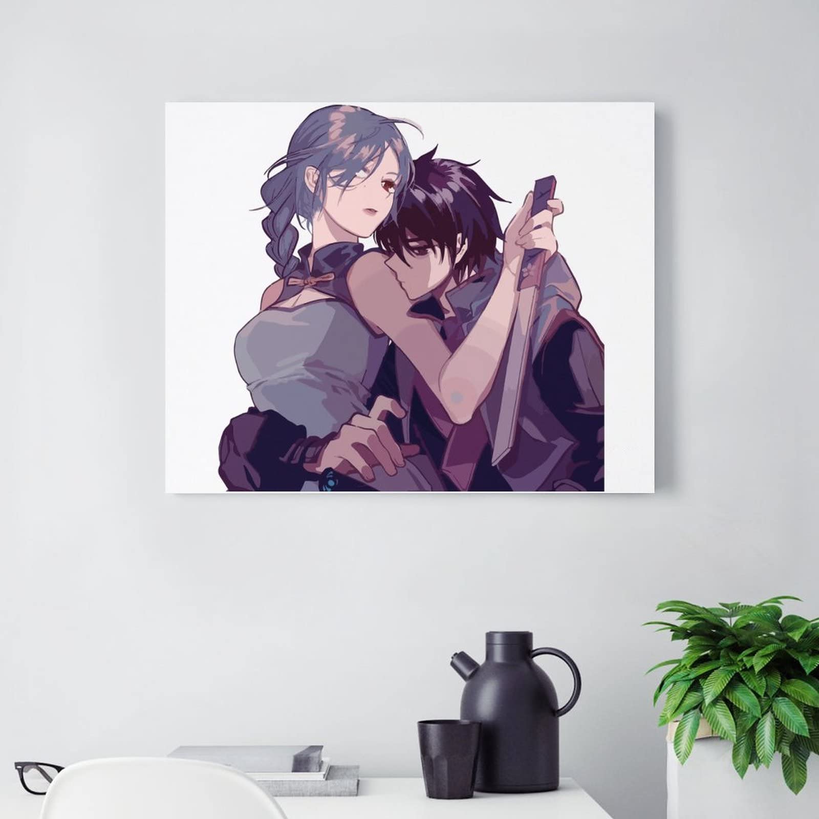Amazon｜シザーセブン ポスター 装飾画 アートパネル かわいい 壁掛け