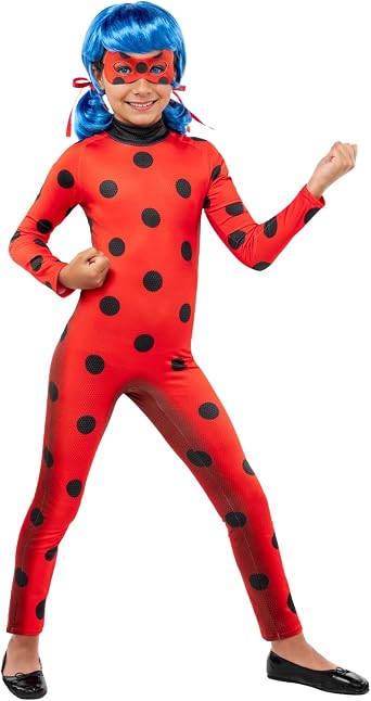 Funidelia | Ladybug costumes for girl Cartoons, Ladybug, Miraculous - Costume for kids accessory fancy dress & props for Halloween, carnival & parties