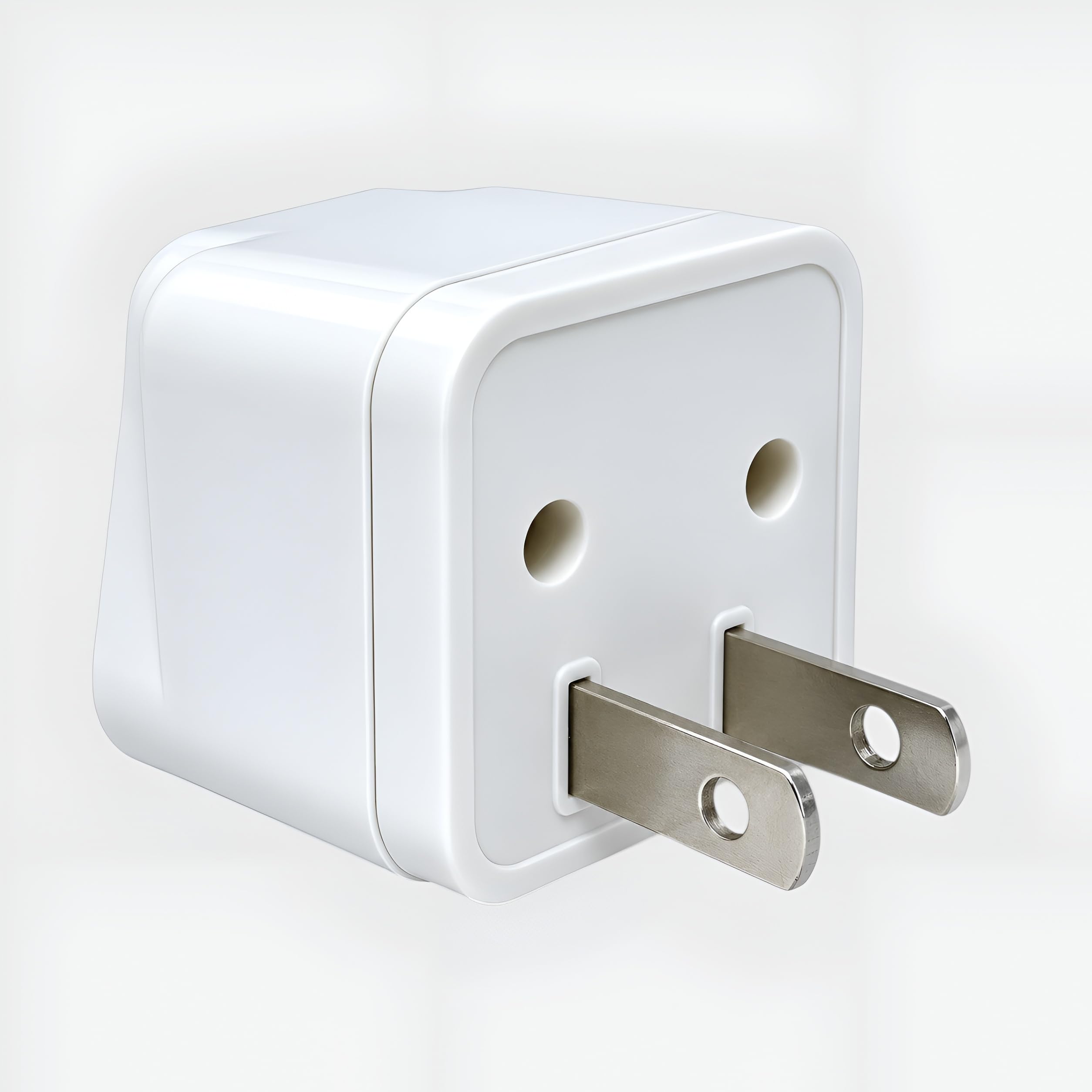 Upix World to US/Canada/Japan/China/Thailand (Type A) Travel Adapter Plug, India to USA, India to Canada, India to Japan, India to China, India to Thailand Travel Adapter Plug – 2 Prong Output