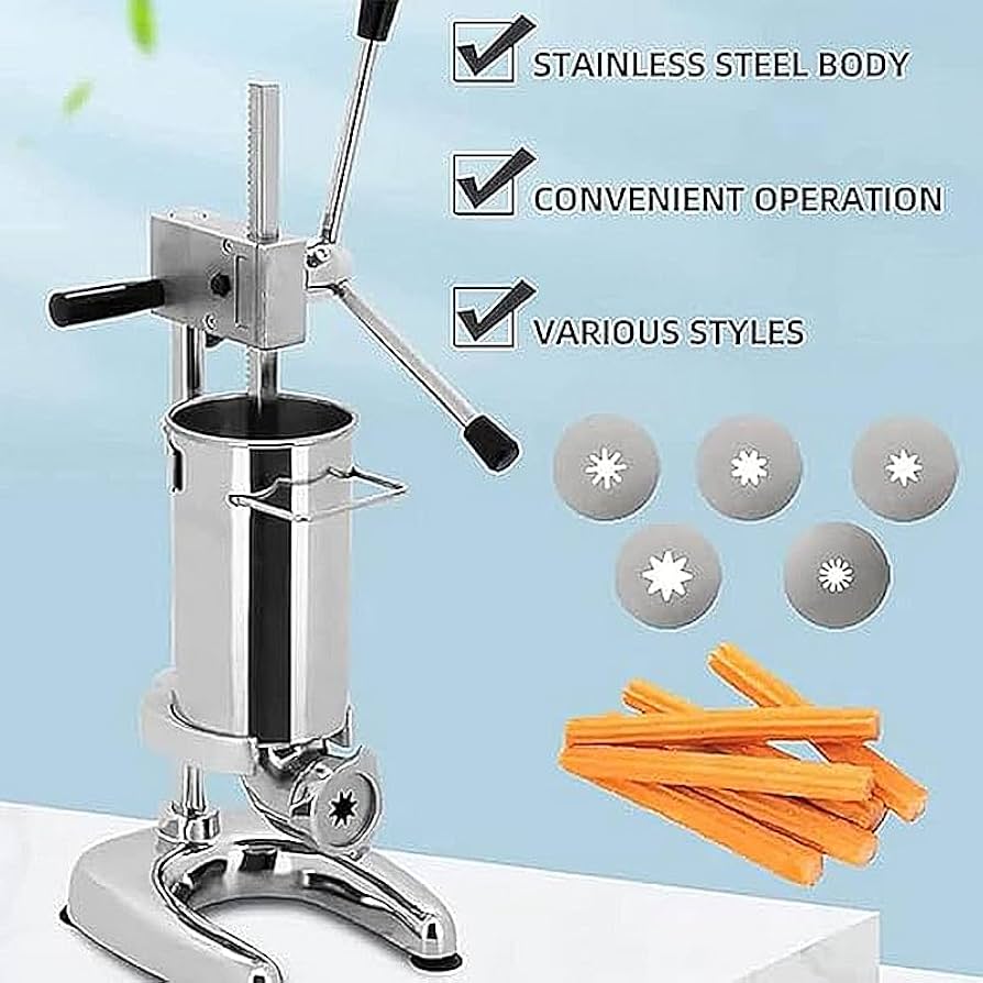 Amazon | [SUAS] 業務用 3L ステンレススチール スペイン製チュロス