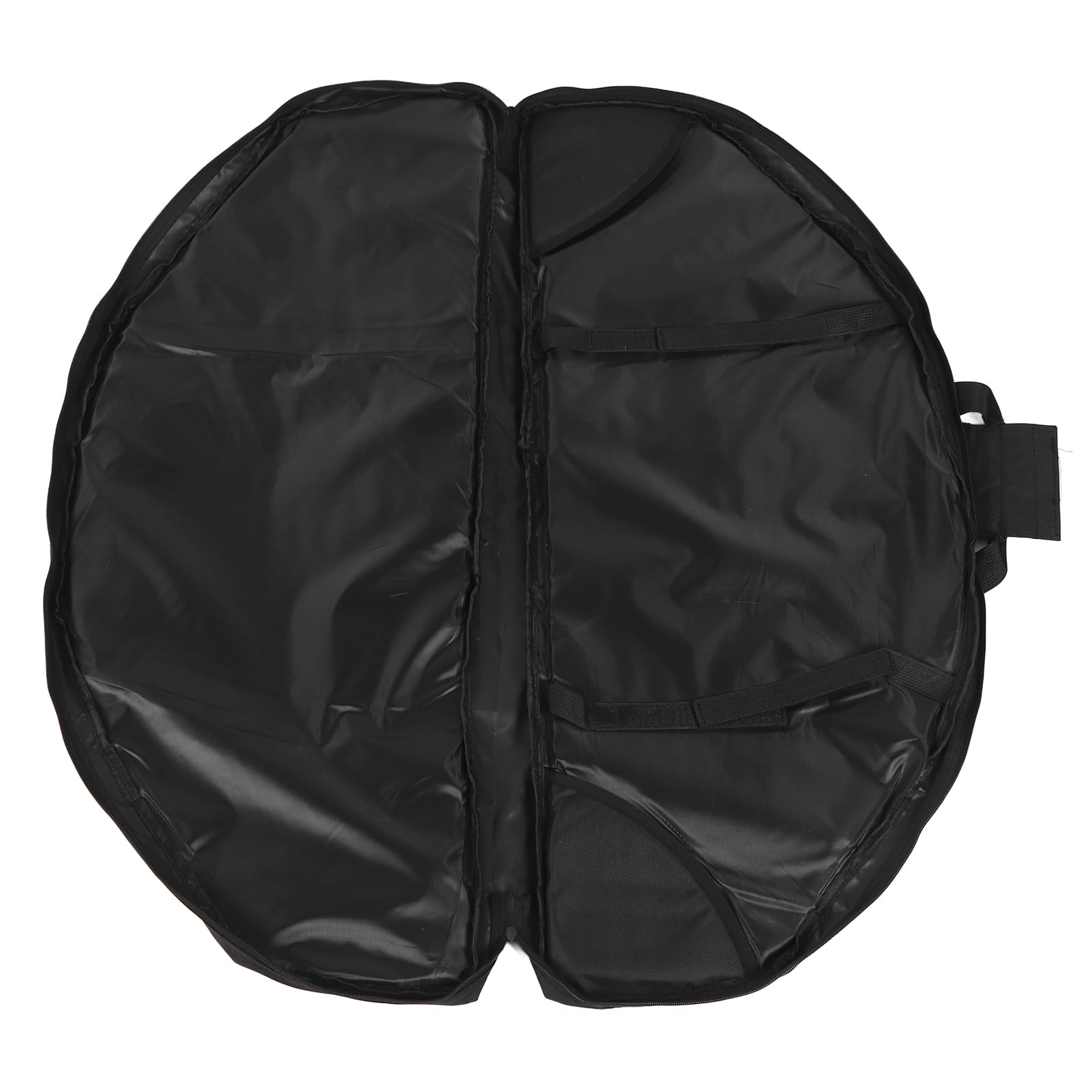 Fockety Funda para Arco Compuesto, Bolsa Portátil de Lona para Arco de Tiro con Arco de 95cm/37.4in de Longitud, Bolsa Multifuncional Ligera para Arco con Bolsillos para Flechas, Mango (Negro)