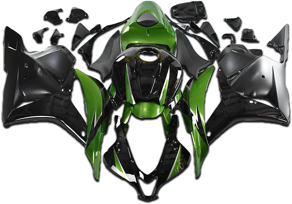 NT FAIRING Green Black Fairing Fit for Honda 2009 2010 2011 2012 CBR600RR Injection ABS Plastics Bodywork Body Kit Bodyframe Body Work 09 10 11 12 CBR 600RR a40
