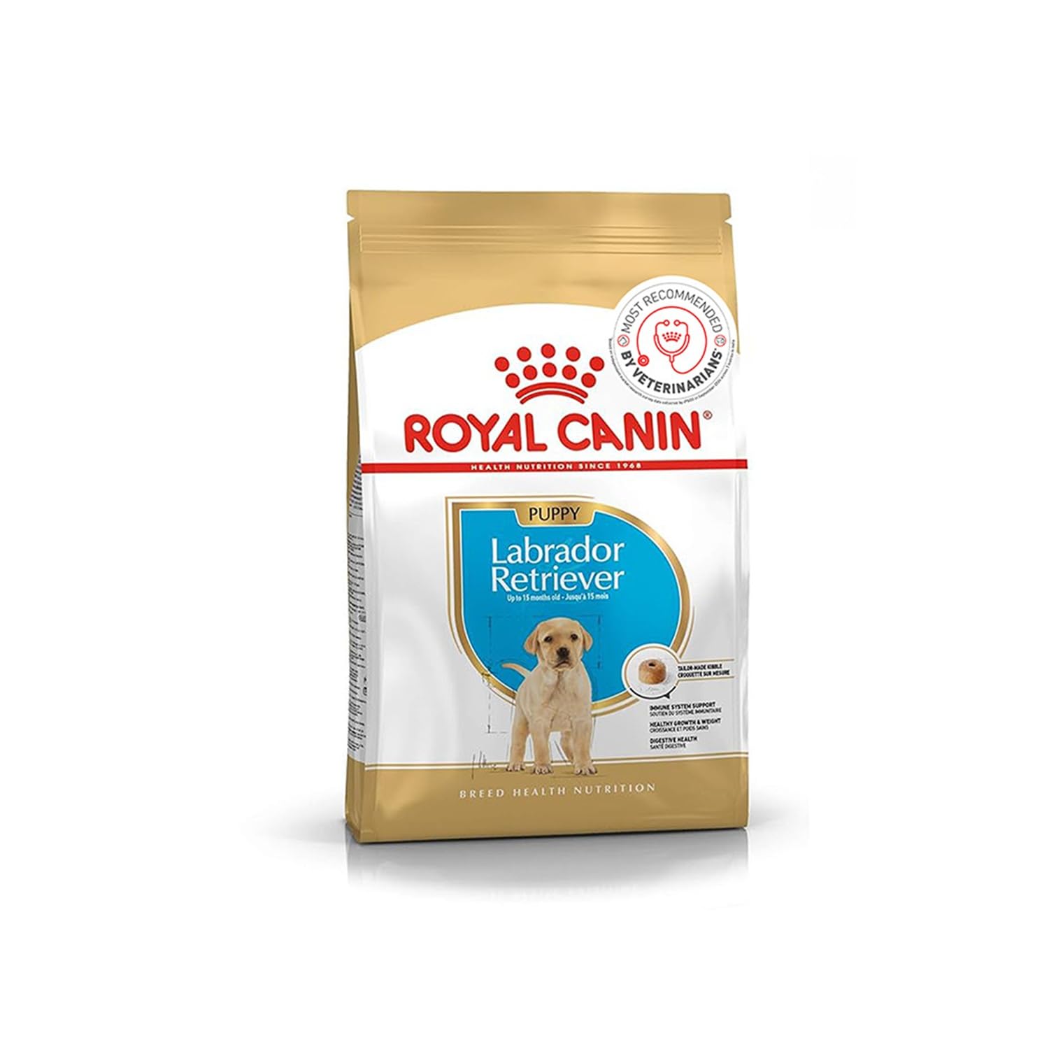 Royal Canin Labrador Retriever Puppy Food, 3 Kg, Dry Food, Supports Digestive health & Immune System, Promotes Healthy Growth & Weight Management