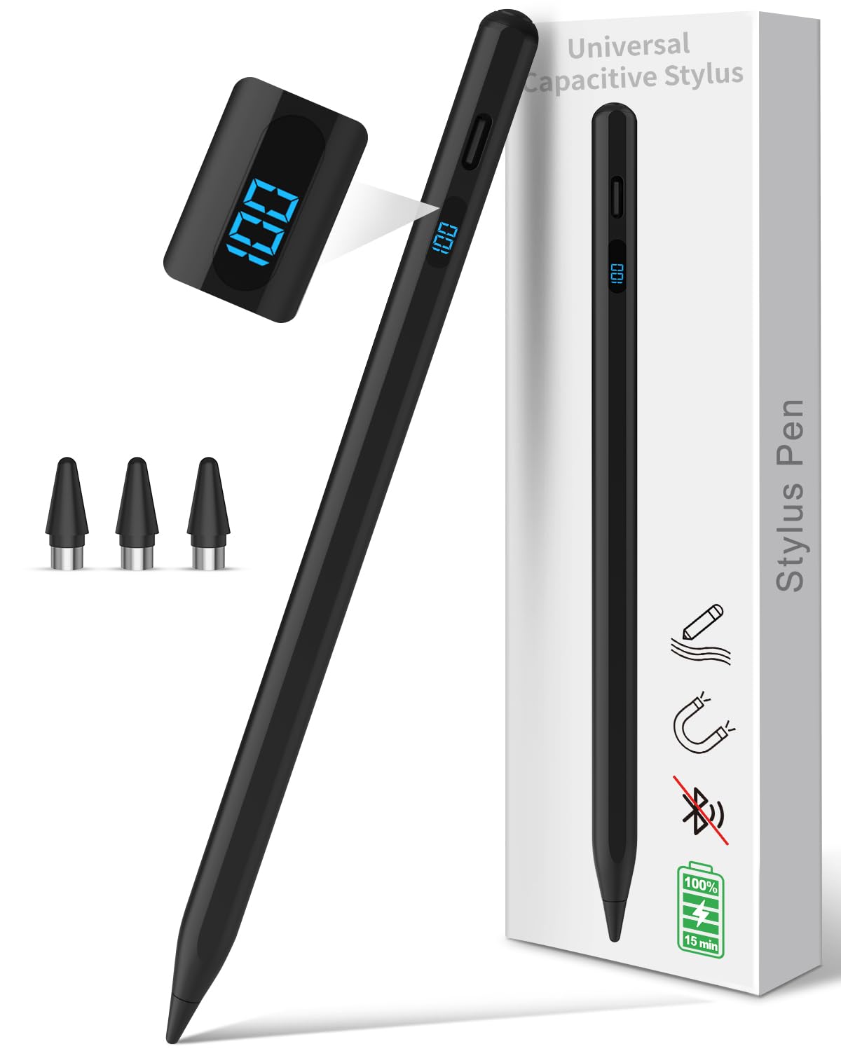 Amazon.co.jp: Styluslink タッチペン【デジタル電量表示・全機種対応