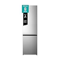 Hisense RB440N4ACA Frigorifero Combinato Total No Frost, Inox