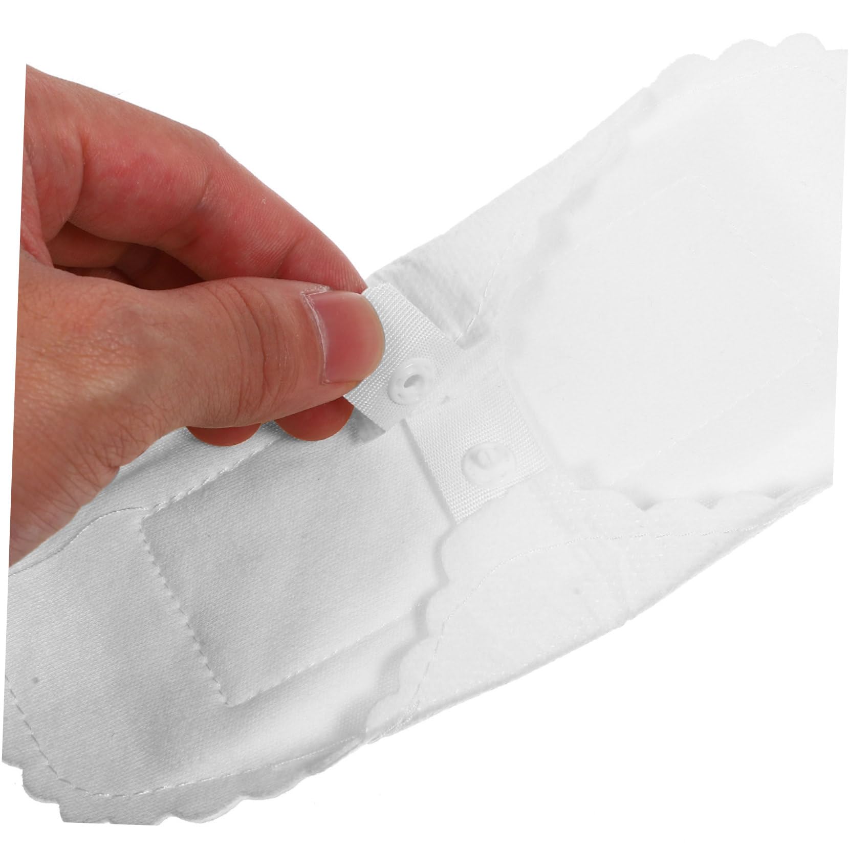 minkissy 2 Set Di Assorbenti Mestruali in Cotone Lavabili E Riutilizzabili Per Le Donne Eleganti Decorazioni in Pizzo 10 Pezzi * 2
