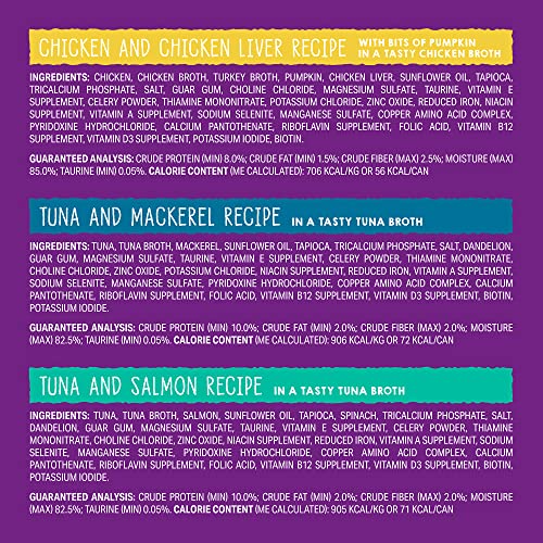 Stella & Chewy'S CCRV-SSVP-2.8 Stella & Chewy’S Carnivore Cravings Savory Shreds Canned Wet Cat Food Variety Pack thumb #9