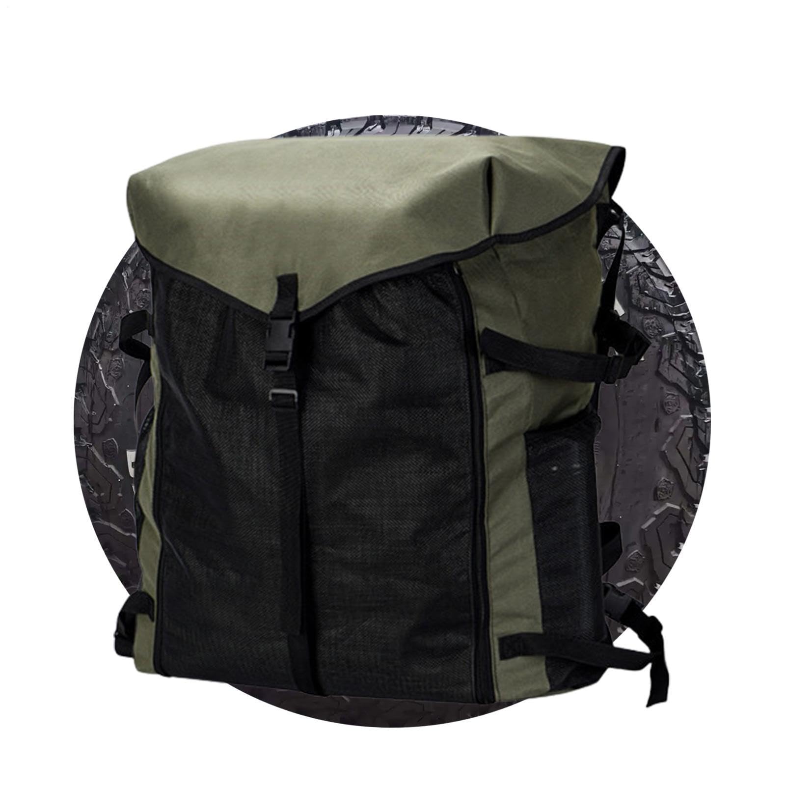 della spazzatura per pneumatici di ricambio, con grande capacità, 1,35 kg | impermeabile, organizer per pneumatici di ricambio, per kit di attrezzi, strumenti per pneumatici, attrezzature da