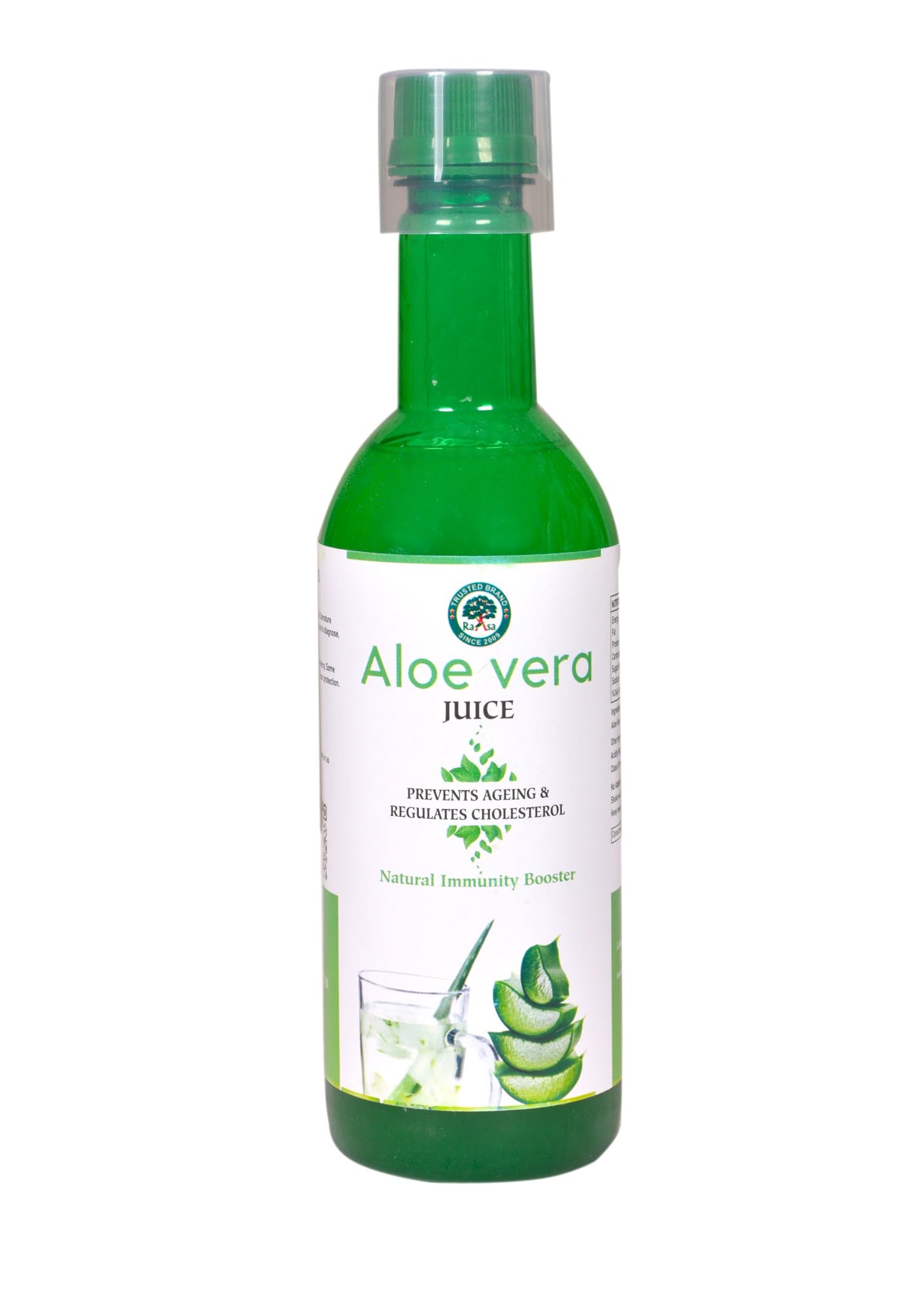 Raasa Aloe Vera Juice | Ayurvedic Digestive & Skin Health Tonic | Boosts  Immunity, Supports Cholesterol & Delays Ageing | Herbal Wellness Supplement  ...