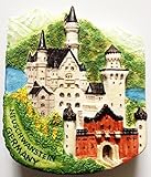 Neuschwanstein Castle GERMANY High Quality Resin 3D fridge Refrigerator Thai Magnet Hand Made Craft.
