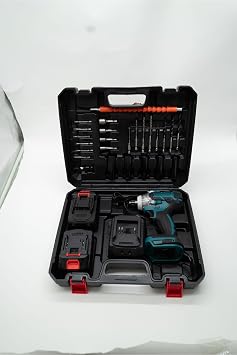 Pro Seri 48VF Çift Akülü Somun Bijon Sökme Takma Sıkma Matkap Kömürsüz Akülü Vidalama 32 Parça Set