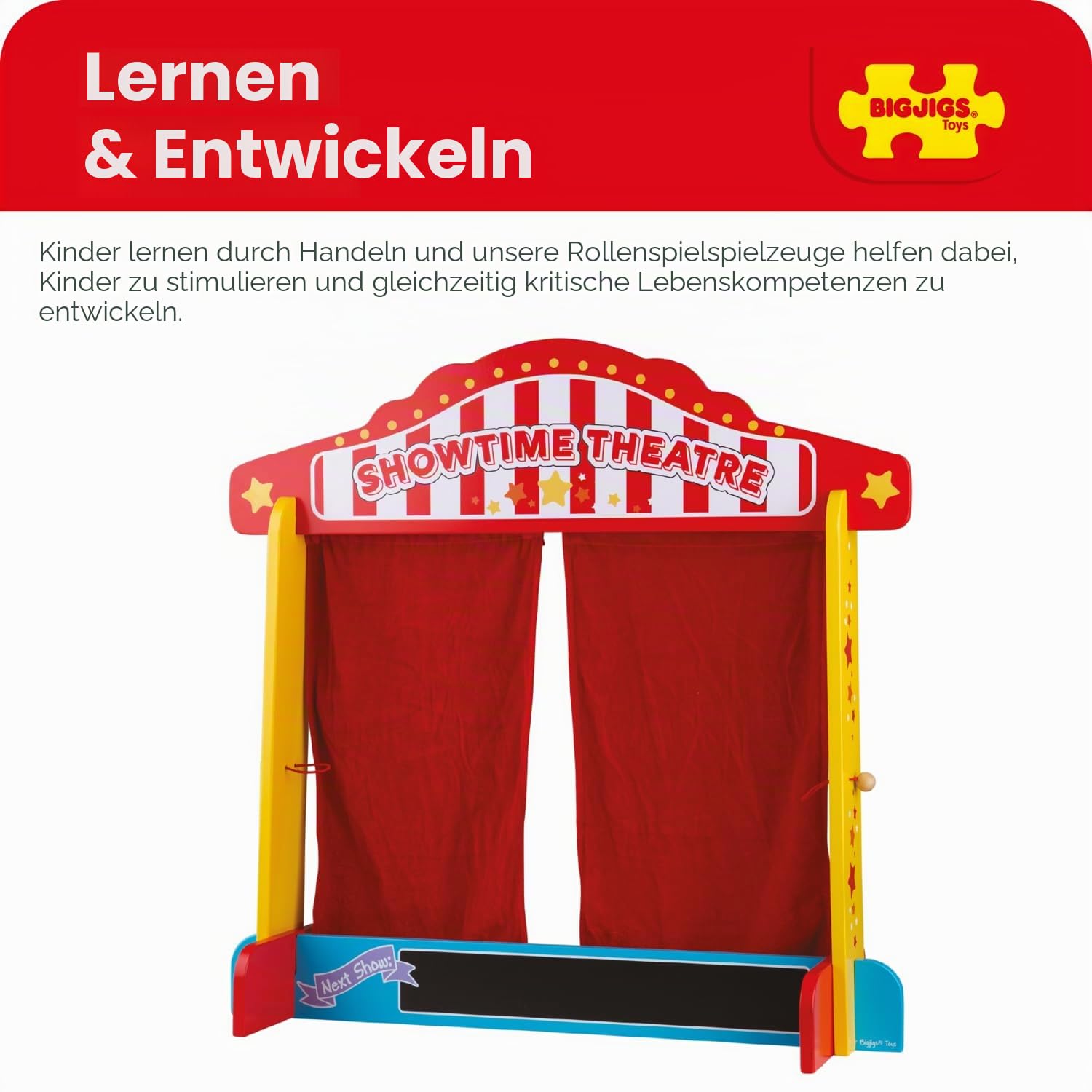 Bigjigs Toys Tischtheater