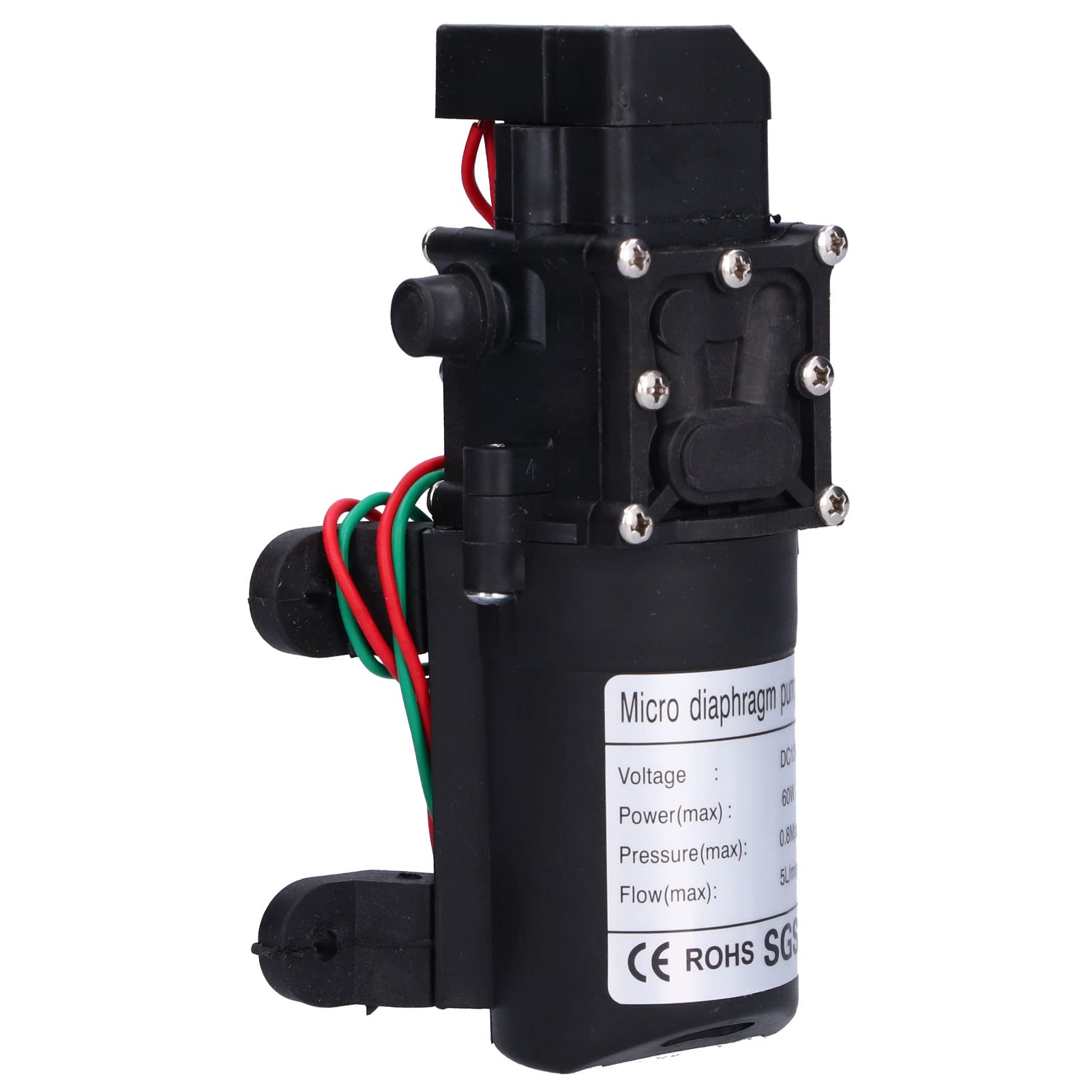 Jelquix Self Priming Water Pressure Diaphragm Pump Powerful Booster Sprayer Pump for Garden Irrigation 60W